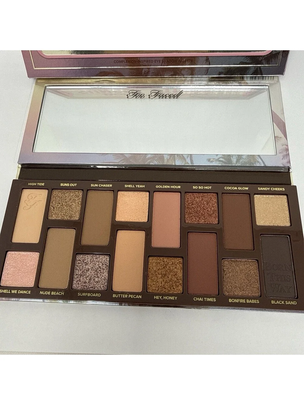 NIB TOO FACED Born This Way Sunset Stripped Eyeshadow Palette 16  CJ1